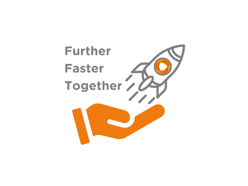 Further, Faster, Together